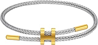 Gold-Plated Adjustable Charm Bracelet