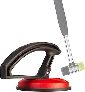 Textured Floor Gap Fixer Tool with Sticky Pads for Deeper Texture – Fits Most Laminate, Vinyl, LVP, and Engineered Hardwood Floors - Hammer Not Included