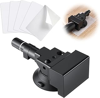 Feekoon Heavy Duty Floor Gap Fixer Tool, Panel Installation with Vacuum Suction Cup & 5pcs Sticky Pads for Deeper Texture Vinyl, Laminate Floor, Wood Flooring, Flooring Gap Repair Kit Made of Metal