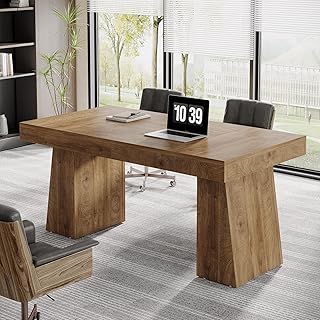 Tribesigns Executive Mid-Century Desk