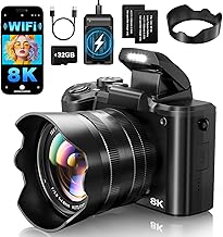 8K WiFi Dual-Lens Camera