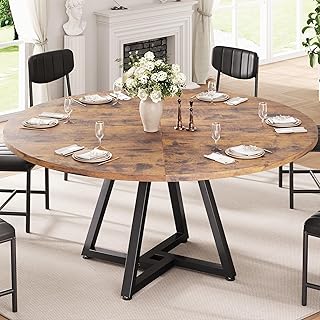 Rustic Round Dining Table