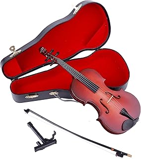 Miniature Musical Violin Set
