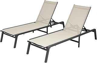 VEVOR Outdoor Reclining Lounge Set
