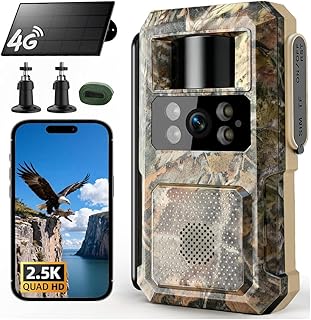 Solar 2.5K HD Wildlife Trail Camera