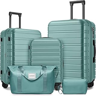 LARVENDER 5-Piece Luggage Set