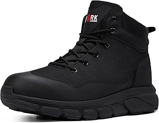 LARNMERN Men's Safety Work Boots