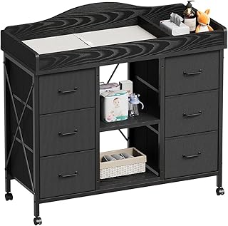 6-Drawer Baby Dresser & Changing Table
