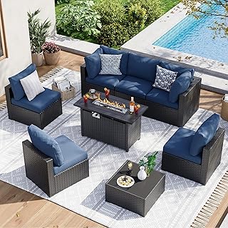 Aoxun 8-Piece Patio Set