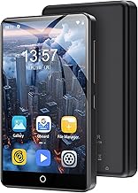 80GB MP3 Player with Bluetooth and WiFi, Mp3 & Mp4 Music Player with Spotify, Amazon Music, Deezer, Audible, Browser, 4.0" IPS Touch Screen Android Player with Speaker, FM Radio, Up to 512GB?Black?