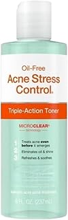 Oil-Free Facial Toner with 2% Salicylic Acid, Triple-Action Acne Treatment, 8 fl. oz