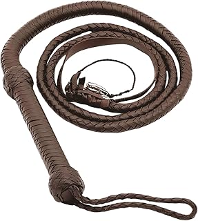 Leather Braided Bull Whip