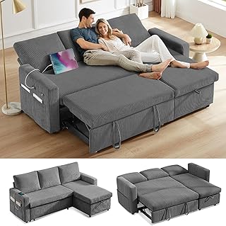 Vipbear L-Shaped Sleeper Sofa
