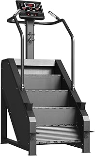 Commercial Stepper Machine, High-Capacity Stair Climber with Multifunction LED Display, Professional Grade Stair Stepper Exercise Equipment with 15 Resistance Levels, 660LBS Capacity, 24-164 SPM