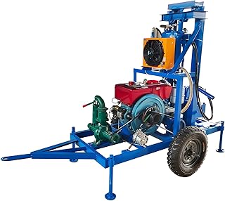 Portable 100m Depth Hydraulic Water Well Drilling Rig for Home Use - Efficient Mobile Water Well Drilling Machine Versatile Well Drilling Equipment for Various Tasks